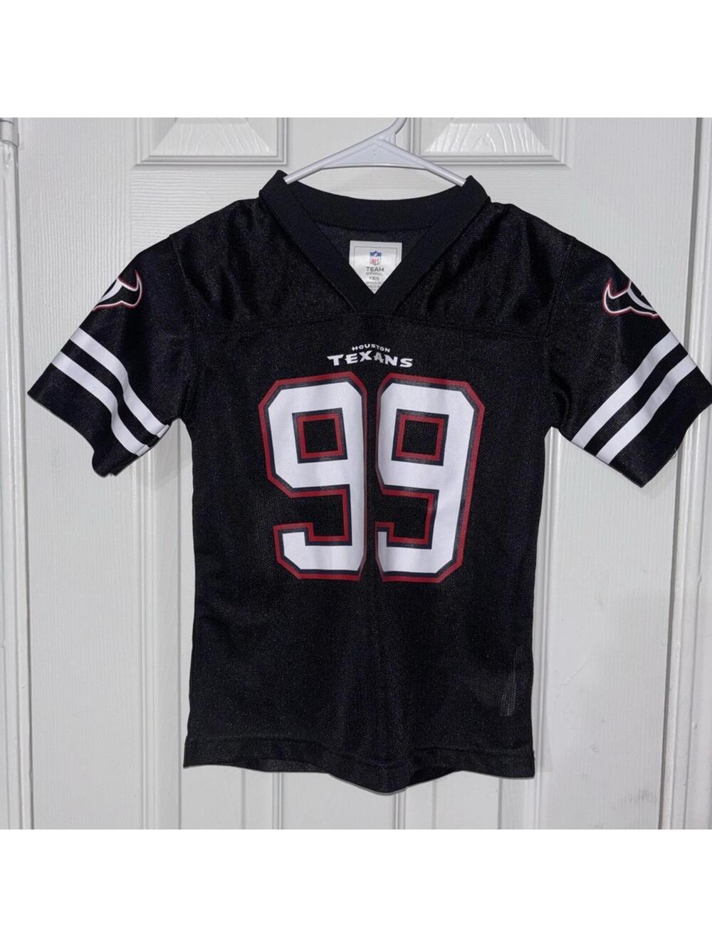 Houston Texans #99 Black Kids Jersey - NFL Team Shirt